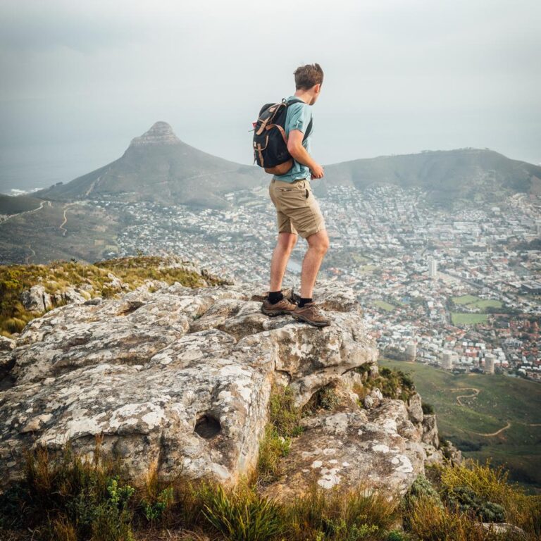 VAC Participant on Table Mountain
